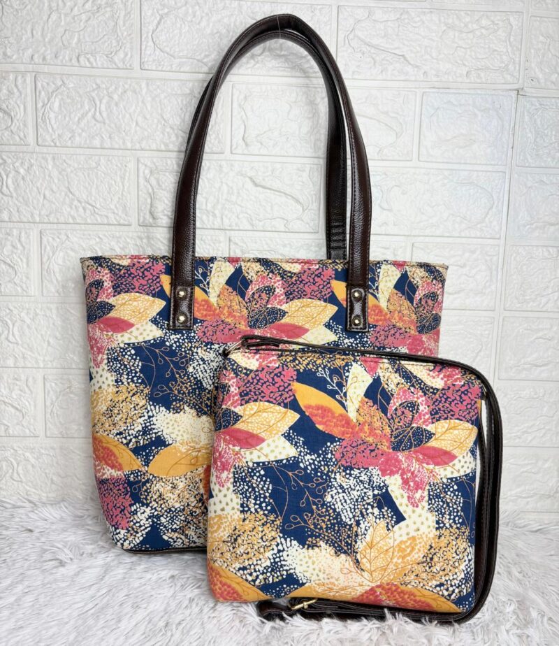 Sling bag single zip partition Combo Set